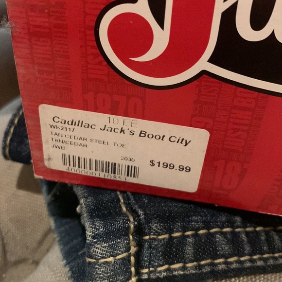 Justin Steel toe work boots - Picture 3 of 8